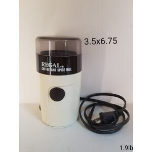 Vintage Regal Coffee and Spice Mill electric grinder Model 505